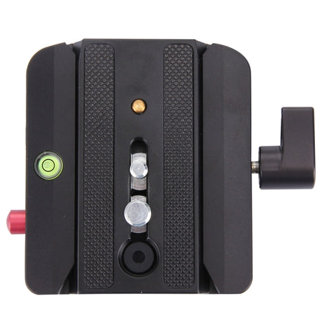 Fittest FC-501 Adattatore per morsetto in lega di alluminio con gruppo a sgancio rapido con piastra scorrevole a sgancio rapido per la sostituzione del treppiede Manfrotto 577, FC-501