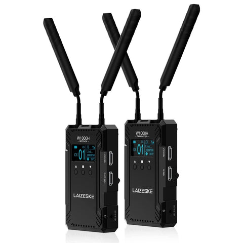 LAIZESKE W1000H Sistema di trasmissione video wireless HDMI da 1000 piedi, W1000H