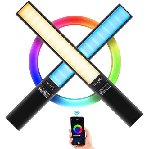 LUXCeO P6 Luce LED RGB Portatile per Foto e Video con Controllo APP