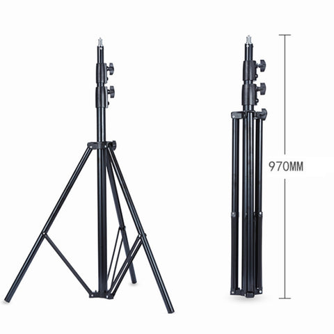 TRIOPO Supporto per supporto per illuminazione professionale in metallo da 2,8 m di altezza per flash da studio, 2.8m Height