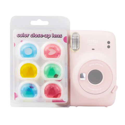 6 pezzi/set filtri per fotocamera Jelly Six Colors per Fujifilm Instax mini 11, 6-in-1 For Fujifilm Instax mini 11 - Novalix Store