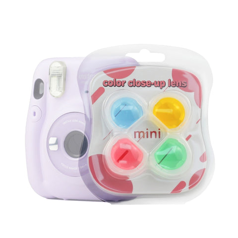 4 pezzi/set filtri per fotocamera Jelly a quattro colori per Fujifilm Instax mini 11, 4-in-1 For Fujifilm Instax mini 11 - Novalix Store