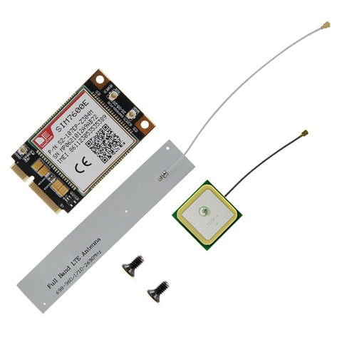 TTGO T-PCIE ESP32-WROVER-B AXP192 Chip WiFi Bluetooth Nano Card Modulo serie SIM Scheda di sviluppo componibile hardware, SIM7600E-PCIE, SIM7600E-PCIE