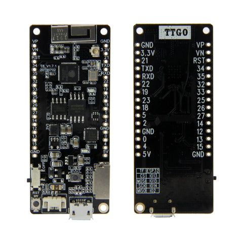 Modulo TTGO T8 V1.7 WiFi Bluetooth ESP32 con 4MB Flash e 8MB PSRAM