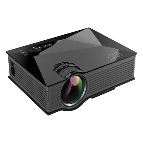 Proiettore LED Home Theater Multimedia HD 1080P UC68 80ANSI 800x400, supporto USB/SD/HDMI/VGA/IR, UC68 800x400