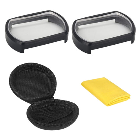 RCSTQ 2 PCS 550 Gradi Occhiali Miopia Lente di Correzione della Vista Lente Asferica per DJI FPV Occhiali V2, 550 Degree