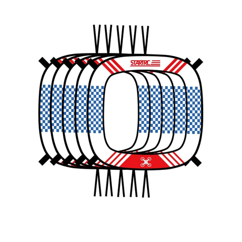 Per DJI FPV STARTRC 5 in 1 Drone Pista di allenamento per evitare gli ostacoli Competizione Pratica Cancello per ostacoli Porta a portale quadrata, For DJI FPV