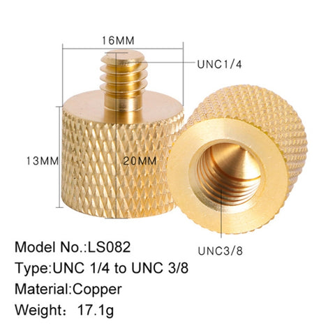 bexin-ls082-2-viti-di-conversione-da-filettatura-femmina-da-3-8-a-maschio-da-1-4-ls082 - immagine 2