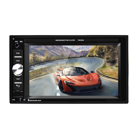 Lettore MP5 HD Doppio DIN 6,2 Pollici per Auto con Bluetooth, FM e