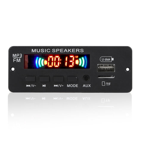 JX-808BT Scheda Decodificatore Audio MP3 per Auto 12V con Bluetooth e
