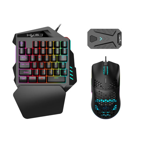 Set Gaming HXSJ V100: Tastiera Compatta e Mouse Programmabile con
