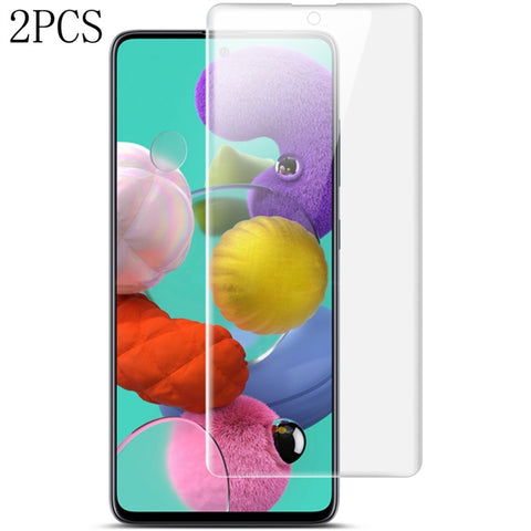 2 pezzi per Galaxy A51 IMAK pellicola idrogel curva a schermo intero, For Galaxy A51 - Novalix Store