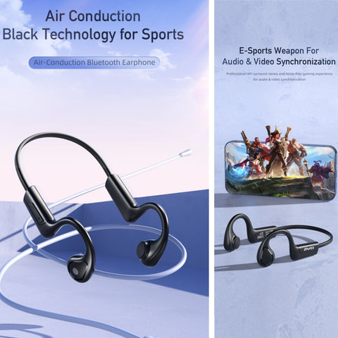 awei-a886bl-auricolare-wireless-sportivo-a-conduzione-aerea-a886bl - immagine 2