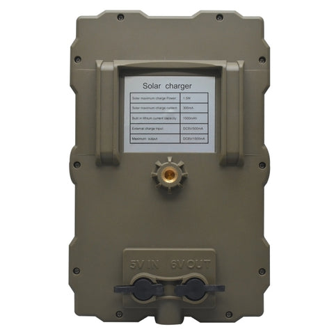 Pannello Solare S15 1700mAh per Fotocamera da Caccia