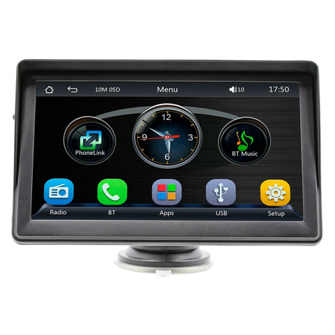 Lettore multimediale radio CarPlay wireless da 7 pollici 1080P IPS Touch Screen MP5 radio Monitor Bluetooth, B600W