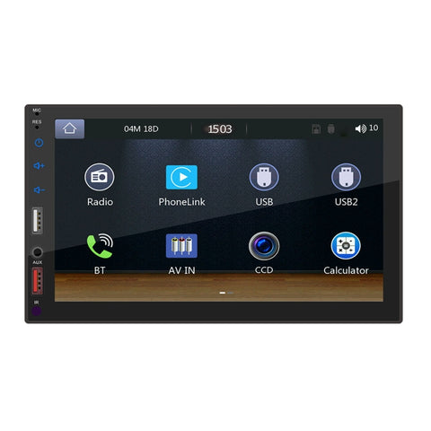 collegamento-specchio-per-supporto-lettore-mp5-per-auto-wireless-carplay-da-7-pollici-x2s - immagine 2