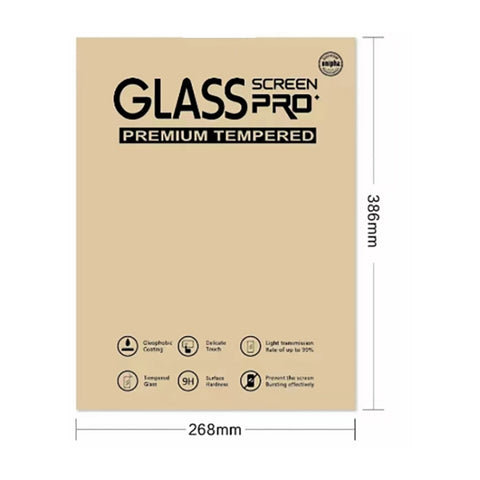 Scatola di imballaggio in pellicola temperata per tablet PC in carta Kraft da 17 pollici, 17 inch