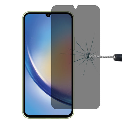 Per Samsung Galaxy A34 5G Pellicola in vetro temperato privacy per superficie piana, For Samsung Galaxy A34 5G(1pc)