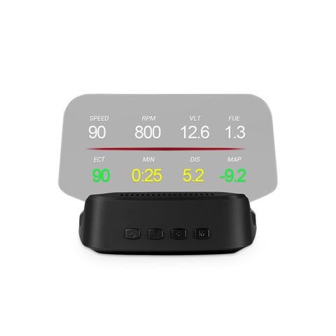 c2-car-hud-head-up-display-gps-misuratore-digitale-temperatura-voltaggio-velocita-dell-acqua-c2 - immagine 1