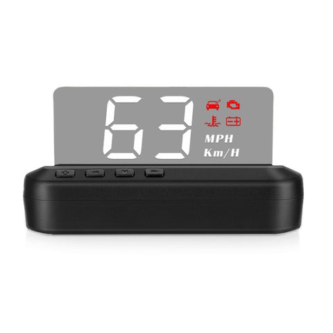 c100-car-hud-head-up-display-obd2-eliminazione-codice-di-errore-allarme-di-velocita-eccessiva-guasto-c100 - immagine 1