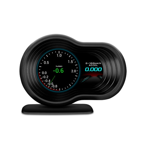 F9 OBD2 + Modalità GPS Car HUD Head-up Display Visualizzazione velocità/temperatura acqua/tensione, F9 OBD2 GPS