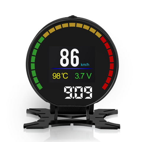 Display Head-up OBD2 P15 per Auto - Temperatura, Velocità e Voltaggio
