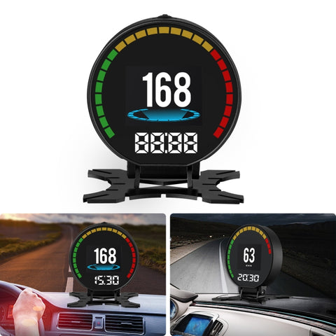 Display Head-up OBD2 P15 per Auto - Temperatura, Velocità e Voltaggio