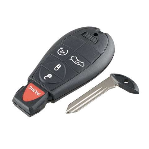 Custodia per telecomando e chiave auto 5 pulsanti per Dodge, Chrysler