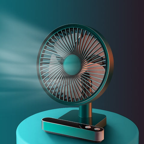 Ventilatore Elettrico da Tavolo con Oscillazione Automatica e Display