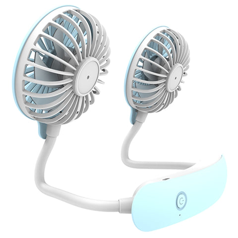 Ventilatore da collo F6 portatile per esterni - Ricarica USB,