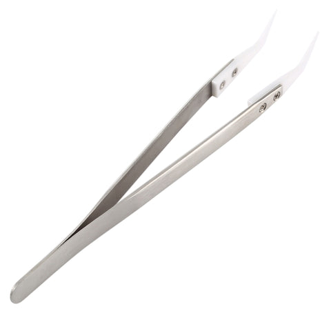 Pinzette a gomito con punta in ceramica resistente alle alte temperature in acciaio inossidabile TC-14W, TC-14W
