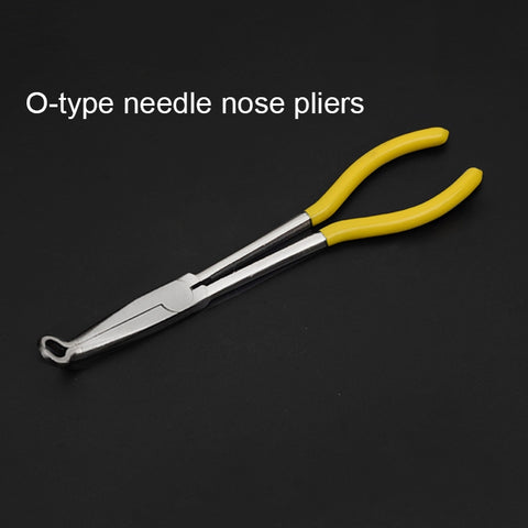 Pinza manuale a becchi ad ago multifunzione a forma di O da 11 pollici, O-shaped