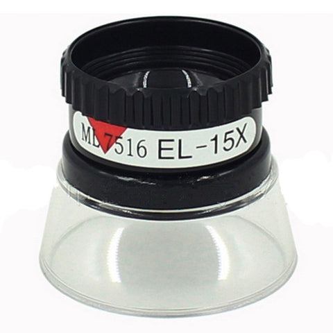 Lente d'ingrandimento portatile cilindrica 15X per gioielli