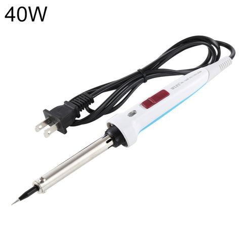 WLXY WL-1430 Saldatore elettrico a temperatura costante da 40 W con indicatore luminoso, CA 110 V, spina americana, 40W