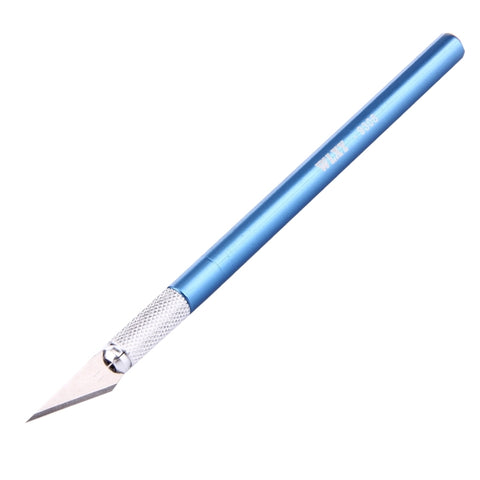 WLXY-9309 Coltello da intaglio in metallo Strumento professionale per la riparazione del telefono cellulare con 6 lame, WLXY-9309