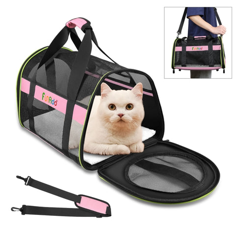 borsa-da-viaggio-pieghevole-per-animali-domestici-funadd-carrier-bag - immagine 1