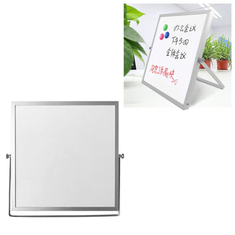 Lavagna magnetica portatile da tavolo 25x25 cm per messaggi