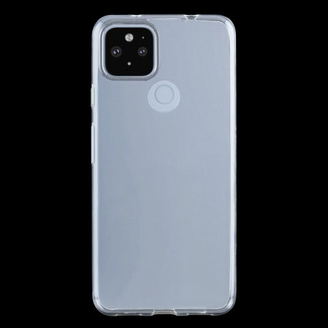 Per Google Pixel 5A 5G Custodia protettiva morbida in TPU trasparente ultrasottile da 0,75 mm, For Google Pixel 5A 5G
