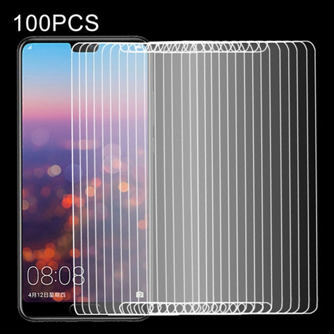 100 PZ per Huawei P20 P20 0,26mm 9H Durezza superficiale 2,5D Pellicola per schermo in vetro temperato antideflagrante, For P20 - Novalix Store