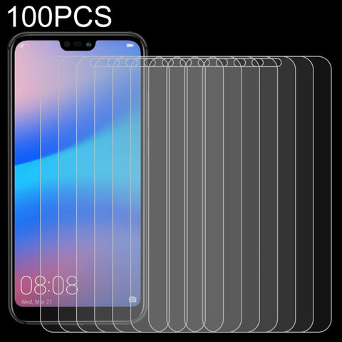 100 PZ per Huawei P20 Lite 0,26mm 9H Durezza superficiale 2.5D Pellicola per schermo in vetro temperato antideflagrante, For P20 Lite - Novalix Store