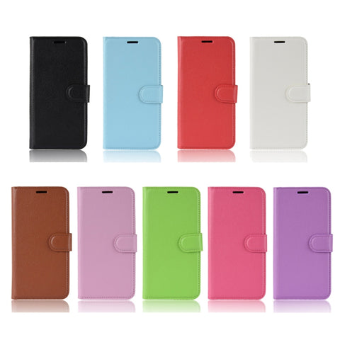 custodia-in-pelle-con-chiusura-orizzontale-con-texture-litchi-per-huawei-honor-8x-con-supporto-slot-per-carte-portafoglio-e-cornice-per-foto-huawei-honor-8x-for-honor-8x - immagine 2