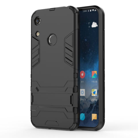 custodia-antiurto-per-pc-tpu-per-huawei-honor-8a-con-supporto-for-huawei-honor-8a-for-honor-8a - immagine 1