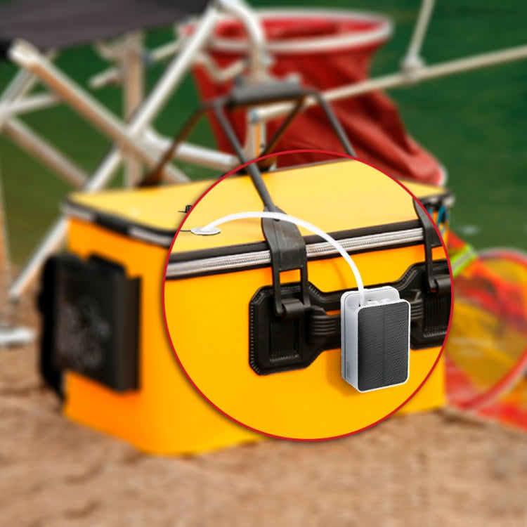 Ossigenatore solare pieghevole per acquario con pompa d'aria 5V,