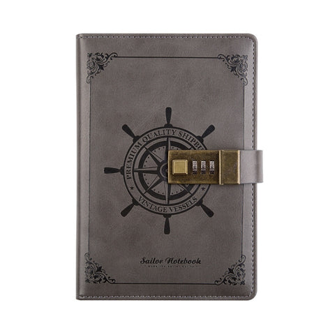 Diario B6 per Notebook da Marinaio con Copertina Retro in PU e Blocco