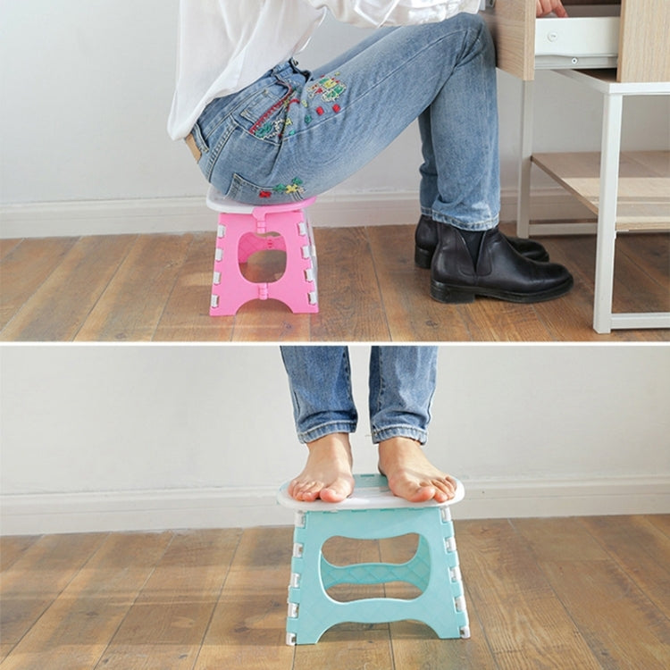 Sgabello pieghevole in plastica da seduta portatile da esterno Sgabello utile da pesca, consegna colore casuale, 1751