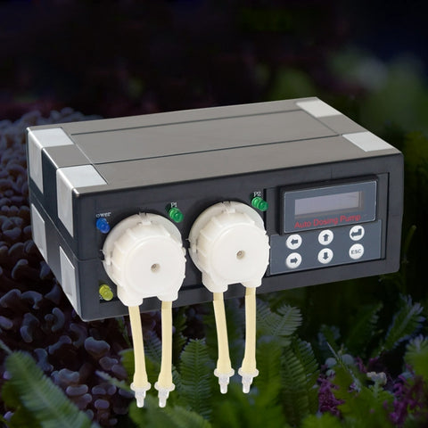 Pompa Dosatrice Automatica Jebao DP-2 da 4W con 2 Canali per Acquario