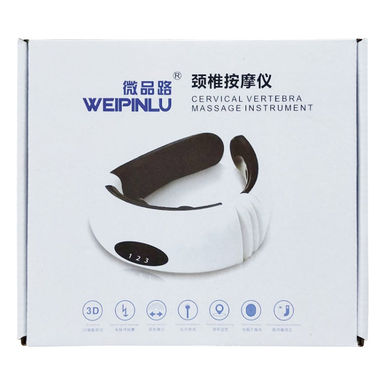 Massaggiatore per il corpo con scosse elettriche a impulsi elettrici per spalle e collo con ricarica USB da 1300 mAh, USB Charging