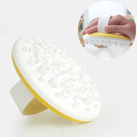 bagno-doccia-corpo-rilassante-spa-scrub-guanto-massaggiatore-anti-cellulite-spazzola-tpr - immagine 2
