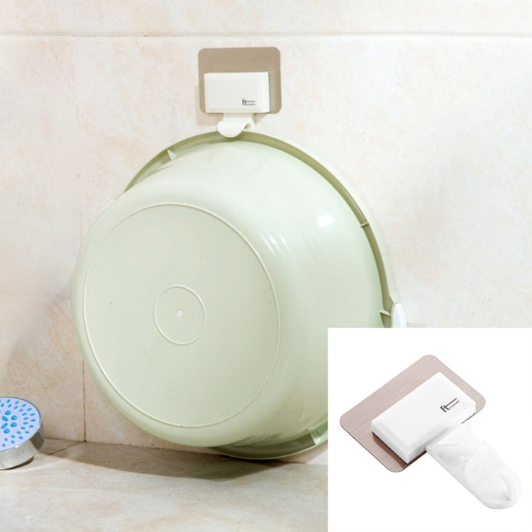 Gancio da bagno Traceless creativo - Set da 2 pezzi