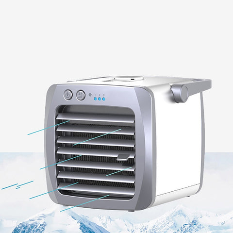 Mini dispositivo di raffreddamento dell'aria del ventilatore dell'aria condizionata di refrigerazione USB portatile per uso domestico